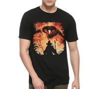 VXCEVF Gandalf and The Balrog T-Shirt, J. R. R. Tolkien Shirt(Large)