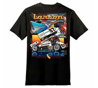 VXCEVF Gown Kyle Larson Racing T-Shirt Black(XX-Large)