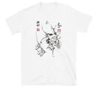 VXCEVF HAOSHI Samurai Champloo Mugen T-Shirt White(Large)