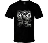 VXCEVF HOT Design Deadliest Catch Logo TV Series T Shirt Size S- 2XL(Medium)
