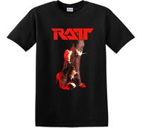 VXCEVF Hot!!! RATT - Out of The Cellar Tour Concert Black Unisex T-Shirt(XX-Large)