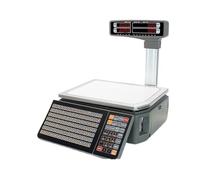 VXDEFP Cash Register Till, LS6E Cash Register Scale High Precision, Barcode Scale With Printed Ticket Supermarket Coding Fruit Price Scale Electronic Scale