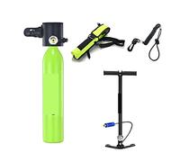 VXDEFP Scuba Diving Tank Set 0.5L Mini Oxygen Bottle Diving Teaching Underwater Breathing Diving Equipment Breathing(Groen)