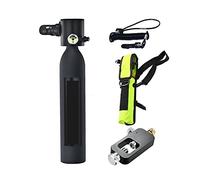 VXDEFP Scuba Diving Tank Set Diving Cylinder 0.5L Diving Equipment Diving Sports Supplies Silicone Respirator Set