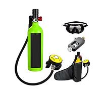 VXDEFP Scuba Diving Tank Set Diving Cylinder Swimming Supplies Diving Respirator Diving Oxygen Cylinder(Green Package B)
