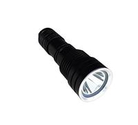 VXDEFP Scuba Diving Tank Set Diving Flashlight, Portable Underwater Night Diving Super Bright Rechargeable Small Flashlight Aluminum Alloy Lighting Outdoor Diving Flashlight Waterproof Glare(L)