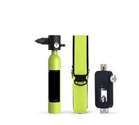 VXDEFP Scuba Diving Tank Set Mini Diving Equipment Tank Diving Bottle Oxygen Cylinder Snorkeling Set With Adapter(Diving equipment G)