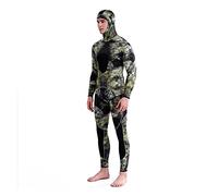 VXDEFP Scuba Diving Tank Set SCR Neoprene 3mm Swim Wetsuits Men's Diving Suit Split Snorkel Swimsuit Spearfishing Surfing Jumpsuit Equipment(Top and pants,M 59-70KG)