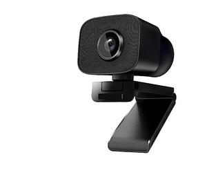 VXDEFP Webcam for PC Autofocus HDR 2K Webcam 100° Wide-Angle Type-C With Dual Noise Cancelling Mics For Meeting/Live Streaming/Recording