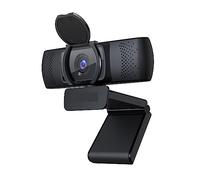 VXDEFP Webcam UHD 4K Autofocus Webcam With Privacy Cover 90° Business Web Camera With Dual Noise Reduction Mics For Conferencing, Live Streaming, Recording