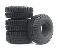 VXELY 1:10 Scale RC Model Car Climbing Rock Crawl Rubber Tires Diamteter 1.9 Inch Tires 117 108 102 96mm Super Soft Gravel Tire Rc Car Tyre(102MM-4PC)