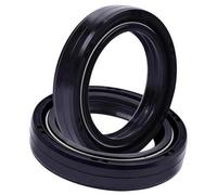 VXELY 35x47x10.5 Front, fork Suspension Damper Oil Seal Dust Cover, for CAGIVA, ELEFANT ALL VERSIONS 125 TRE 200 Motorcycle Fork Oil Seal(2x cover)