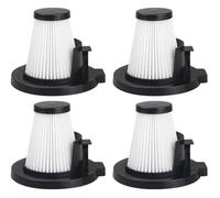 VXELY 4 Pack Vacuum Filter Replacement Kit, Filters, for IonVac, for ZipVac 8842 Washable Device Sponge, for Handheld Cleaner Vacuum Cleaner Filter