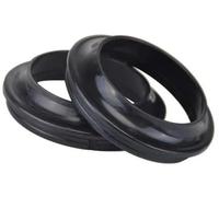VXELY 46x58x11 Front, fork Suspension Damper Oil Seal Dust Cover, for VICTORY, for Polaris, VISION 1730 20162017 TOUR 0915 Motorcycle Fork Oil Seal(2pcs Dust Cover)
