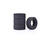 VXELY 4Pcs 26mm Speed Drift Rubber Tires RC 1/10, for, for HPI, for HSP, for Kyosho, RC On- Road Racing Car Accessories, for Hot Wheels, Rc Car Tyre(AX-8002)