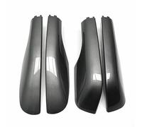 VXELY 4pcs Black Roof Rack Rail End Cover Replace Shells, for Lexus, for LX570 2008-2016 Car Roof Rack