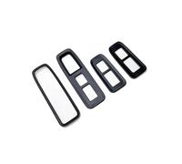 VXELY 4Pcs Window Glass Lift Switch Panel Trim Cover, for Lexus, RX 2022-2023 Matte Silver Car Accessories Door Styling Control Window Switch Cover