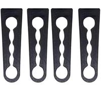 VXELY 4X Car Sound Deadener Damper Door Lock Buffer Deadening Damping, for NISSAN, for Juke F15 2010 - 2019, Deadener Replacement Accessories Noise Reduction Pad (Size : 8pc) Car Interior Damper(