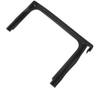 VXELY Car Door Edge Protector Car Window Upper Rubber Strip Sealing Door Glass Lifter Guide Groove Mud Trough Seal, for Peugeot, 2008 Car Roof Seal Strip(Black Rear Right)