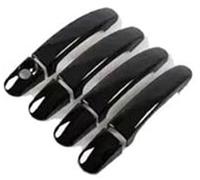 VXELY Car Exterior Front Left, for Opel, for Corsa D 2007 2008 2009 2010 2011 2012 2013 2014 Chrome Cover Trim Set Chromium Styling Exterior Parts Accessories Vehicle Door Handle Protector