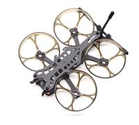VXELY CK95 95mm Carbon Fiber Frame Kits With 4PCS Ducts RC FPV Racing Freestyle 2inch Drones 1104 1106 1204 1206 Drone Building Kit(Grey)