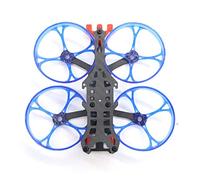 VXELY CK95 95mm Carbon Fiber Frame Kits With 4PCS Ducts RC FPV Racing Freestyle 2inch Drones 1104 1106 1204 1206 Drone Building Kit(Blue)