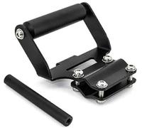 VXELY Detachable Phone Holder, for Africa, for Twin, for CRF1000L 2018-2019 Motorcycle Windshield Stand Holder Phone Mobile Phone GPS Navigation Plate Bracket Motorcycle Phone Mount(BLACK 12mm 22mm)