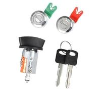 VXELY Door Lock Cylinder Tumbler with Keys Set, for ford, E150 250 350 Ignition Switch Lock