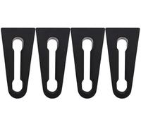 VXELY Door Lock Sound Deadener Damper Soundproofing Quiet Buffer, for VW, for POLO, sedan, for Bora, for Caddy, for Golf, for Jetta, for Multivan, for Passat, for Tiguan, Noise Reduction Pad Car Inter