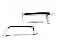 VXELY For CR-V 2015 2016 Chrome Rear Tail Fog Lights Lamp Frame Cover Trim Fog Light Trim Frame