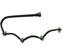 VXELY Fuel Injector Leak Off Return Pipe, for Ford, for Fiesta, B-Max, for Focus, Mk3, for Mondeo, Mk5 Tourneo Transit Courier, for Ecosport, 1.5 TDCI 1.6 TDCI AV6Q9K022CA 1742836 Car Oil Return Hose