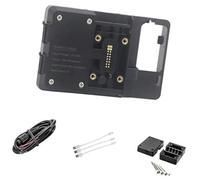 VXELY GPS Moto Phone Mount, for Aprilia, for TUAREG 660 2022 Motorcycle Phone Wireless And USB Charging GPS Navigation Plate Bracket Holder Stand Motorcycle Phone Mount(BLACK Wireless Charging)