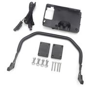 VXELY GPS Moto Phone Mount, for BMW, for R1200GS, for R1250GS LC 2013-2020 Motorcycle Wireless Charging GPS Mobile Phone Holder Stand Navigation Bracket Motorcycle Phone Mount(BLACK USB Lossless Set)