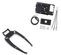 VXELY GPS Moto Phone Mount, for NMAX 155, for NMAX 125 2015-2020 Motorcycle GPS Phone USB Wireless Charging Navigation Bracket Holder Mount Motorcycle Phone Mount(BLACK 12mm USB Stand)