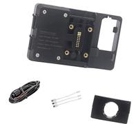 VXELY GPS Moto Phone Mount, for SYM, for MAX, for SYM, TL 500 TL500 2020 Motorcycle Front Mobile Phone GPS Mount Navigation Bracket USB And Wireless Charging Stand Motorcycle Phone Mount(BLACK Wireles