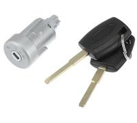 VXELY Ignition Lock Cylinder W/Keys -Car Switch Assembly -, for ford, for Transit MK8 2014-2019 Metal Silver Tone-1set Ignition Switch Lock