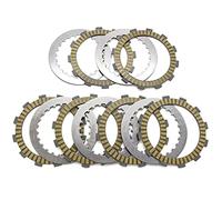 VXELY Motorcycle Clutch Friction Disc Plate, for CR125R RF 1985 OEM:22201-KS6-700 22321-KA3-710 Motorcycles Accessories Clutch Friction Plate