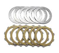 VXELY Motorcycle Clutch Friction Disc Plate Kit, for ATV TRX300EX TRX300 CR125 NX250 XL250 XLR250 22201-HM3-A60 22201-KAE-000 Clutch Friction Plate