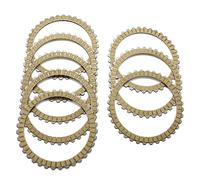 VXELY Motorcycle Clutch Friction Disc Plate Kit, for Buell, XB12S XB12SCG, for Harley, Davidson XL883 XL1200 Bad Boy Dyna Electra Glide Clutch Friction Plate