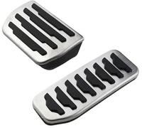 VXELY Pedal Pad, for Land, for Rover, for Freelander 2 LR2 2008 2009 2010 2011 2012 2013 2014 Car Fuel Gas Accelerator Brake Pedals Pad Plate Cover Car Clutch Pedal(BLACK AT 2piece)