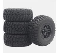 VXELY RC 1:10 Short Course Truck Tires Set Tyre Wheel Rim, for HPI, Remote Control Toy Car Model Toy Parts 108mm Rc Car Tyre(WJX-SS)