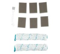 VXELY Roller Brush Filter, Wet Cleaner Sponges Cleaning Kit, for Accessories, 2 Microfiber 6 1 Vacuum Cleaner Filter