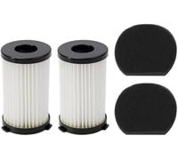 VXELY Vacuum Cleaner Filter Replacement, Filters Sponge Kit, Washable And Reusable, for Electric Broom, Excellent Air Filtration Vacuum Cleaner Filter