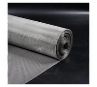 VXHCS 304 Mat Woven Mesh Stainless Steel Wire Filter Screen, 1x1m Hardware Cloth 40-2300 Mesh Size for Filtration Grate(80 mesh)