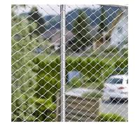 VXHCS 304 Stainless Steel Rope Net Poultry Farming 3cm/1.2mm Animal Cage Balcony Railing Fence(0.8x4m)