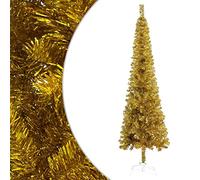 VXL Slim Christmas Tree Gold 150 cm