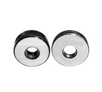 VXVUQRQVH Thread Ring Gauge 1SET(1*GO+1*NOGO) Non-Standard Metric Thread Ring Gauge Accuracy 2A UNC/F/ 0-80 1-64 2-56 3-48 4-40 6-40 Thread Gauge(2-56UNC-2A T Z)
