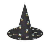 VXXNlnn 1 PC Halloween Hat - Witches Bumble Bees Print Decor Party, Cosplay Role Play Festival Carnival Headband for Festive, Easter