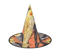 VXXNlnn 1 PC Halloween Hat - Witches Little Cockatiels Print Decor Party, Cosplay Role Play Festival Carnival Headband for Festive, Easter