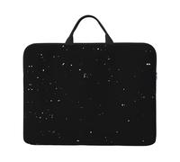 VXXNlnn 14in Black White Dot Print Laptop Case Sleeve Bag - Portable Shoulder Briefcase for Business Travel, Commuting